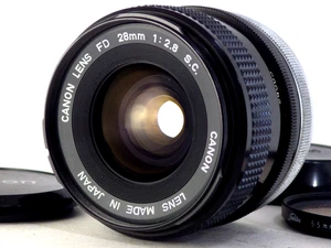 Canon FD 28mm f/2.8 S.C. MF Prime Lens Weitwinkel Spiegelreflexkamera Klassiker aus JAPAN! - Bild 1 von 12