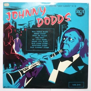 Johnny Dodds Johnny Dodds 10"LP RCA Victor 130241 EX/VG 1950s 10 inch LP, French - Imagen 1 de 8