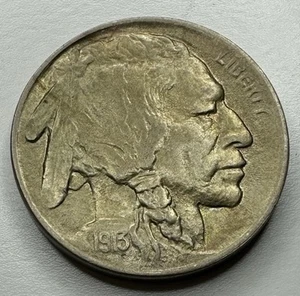 1913-P Buffalo Nickel Type 1 E15 - Picture 1 of 2