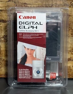 Canon Digital Elph Camera Accessory Kit 5 for SD1000 SD750 SD630 SD450 SD400 430 - Picture 1 of 6