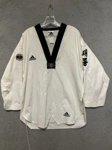 Adidas Taekwondo Gi Uomo Taglia 4 Top Adulto Arti Marziali - Foto 1 di 5
