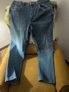 Duluth Trading Co Men's DuluthFlex Ballroom Jeans 38x32 Blue Relaxed - Picture 1 of 4