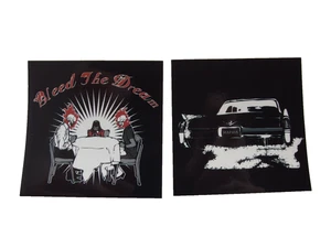 Lote de 2 Pegatinas Bleed The Dream Oración y Maphia Caddy, C&D, Arte Banda de Rock de 3x3" - Imagen 1 de 8