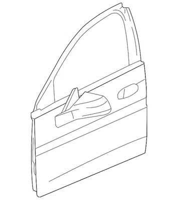 Carcasa de puerta GM 88948632 genuina Foto 1 de 2