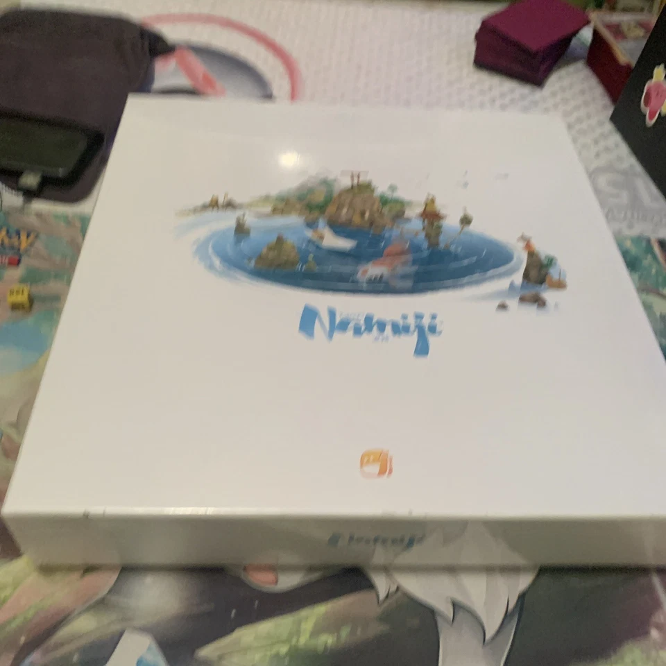 Namiji Board Game Funforge NAMUS01 Sailing Fishing Japan Tokaido Road Boats