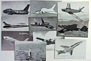 Lot of TEN (10) U.S.A.F. United States Air Force Penny Arcade Exhibit Cards - Picture 1 of 6
