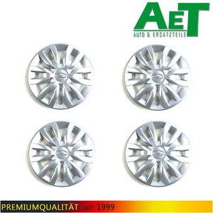 4 X Coprimozzo 15 POLLICI Lada Vesta - Argento - Foto 1 di 4