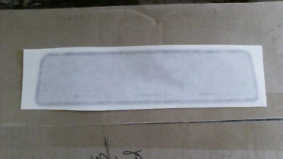 1974-1979 RUPP SNOWMOBILE CONSOLE DECAL 34716 NEW REPRODUCTION NITRO RALLY SPORT Foto 1 de 2