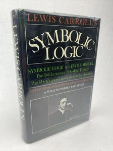 LEWIS CARROLL'S SYMBOLIC LOGIC  William  Warren Bartley III Hardcover Dust Jacke - Picture 1 of 24