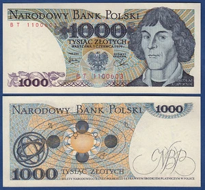 POLEN / POLAND 1000 Zlotych 1979  UNC  P.146 b - Picture 1 of 1