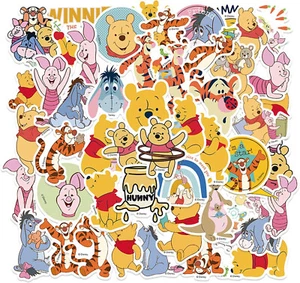 50 Stck. Kinder Winnie Puuh Aufkleber, Cartoon Sticker Wasserdicht Vinyl Sticker - Bild 1 von 8
