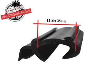 **MUSTER** TABBERT Wohnwagen Dichtung Wandstärke 33-35mm Fensterdichtung, - Bild 1 von 2