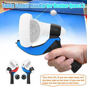 L/R Table Tennis Paddle Grip Handle Grip for Quest 2 VR Controllers Accessories