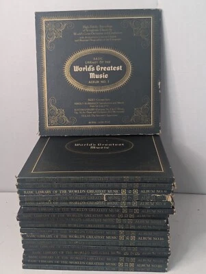 Lot Of 18 Records From The Basic Library Of The Worlds Greatest Music On Vinyl - Image 1 of 4