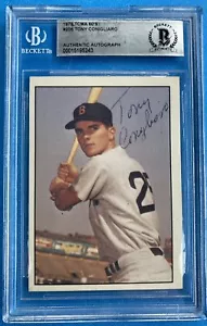 Tony Conigliaro Autographed Signed 1978 TCMA Card Boston Red Sox BAS Beckett COA - Picture 1 of 4