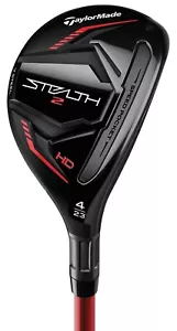 Left Handed TaylorMade STEALTH 2 HD Rescue 23* 4H Hybrid Regular Mint - Picture 1 of 4