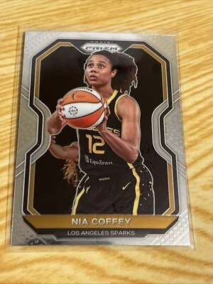 2021 Panini Prizm WNBA Nia Coffey  #59 LA Los Angeles Sparks - Image 1 of 2