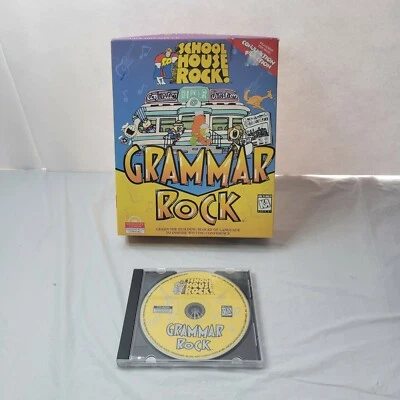 School House Rock Grammar Rock CD-ROM (Windows and Macintosh) - Very Good - Image 1 of 4