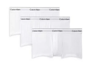 3 Pak Calvin Klein Low Rise Cotton Stretch Classic Fit Shorts Trunk NU2664 Small - Picture 1 of 1
