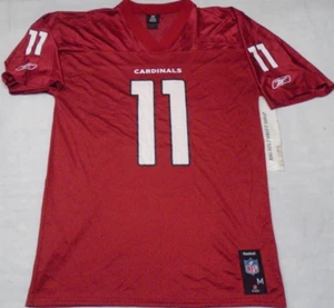 Arizona Cardinals Larry Fitzgerald Reebok NFL Team Apparel Jersey Adult Medium - Picture 1 of 2