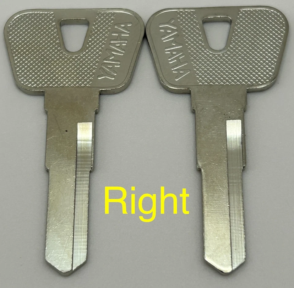 2 Keys Yamaha FJ FJ600 FJ1100 FJ1200 FZR FZR400 FZR600 Blanks Motorcycle Key - Image 1 of 1