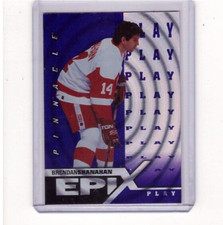 BRENDAN SHANAHAN 1997-98 PINNACLE EPIX PLAY PURPLE SP INSERT #E16 REDWINGS