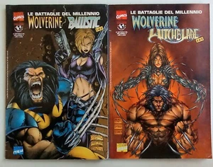 LE BATTAGLIE DEL MILLENNIO- WOLVERINE- Serie Completa 1/2- Marvel Comics 1997-S3 - Foto 1 di 1