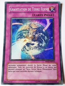 Carte Yu-Gi-Oh! PP02-FR013 Gravitation de Terre Ferme (Super Rare) - Imagen 1 de 1