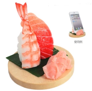 Smartphone Mobile Phone Stand Tuna Maguro Sushi Food Sample made in Japan - Picture 1 of 3
