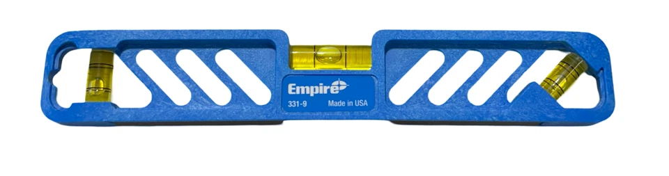 Empire 9" Magnetic Torpedo Plumb Level 45° Polycast Frame - Image 1 of 1