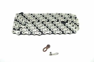 KMC X10 10 Speed Chain 114L (Silver/Black) x10.93 - Picture 1 of 4