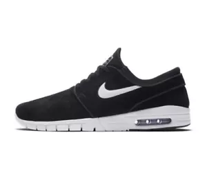Nike SB Stefan Janoski Max L Turnschuhe Wildleder schwarz weiß - Größe UK 7 (EU 41) US 8 - Bild 1 von 9