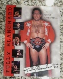 Tully Blanchard Wrestler signierte PROMO 9x11 Foto - AUTO signiert - Bild 1 von 1