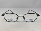 Uvex T301S GRA 50-19-145 Gray/Brown Metal Full Rim Eyeglasses Frame YO10