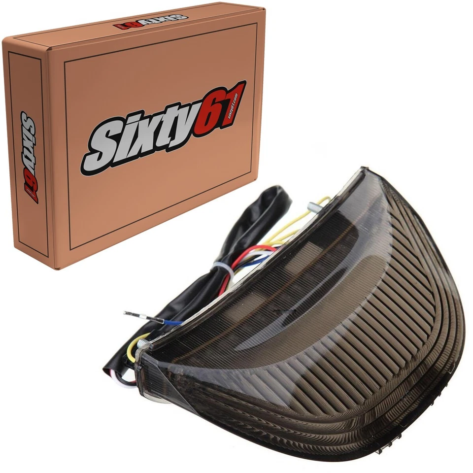 Honda CBR 1000RR Tail Light 2004 2005 2006 2007 LED Integrated Turn Signal Smoke - Image 1 of 1