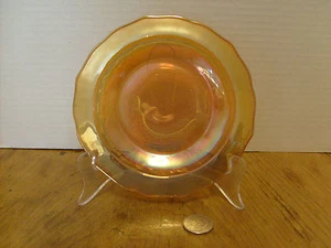 Plato de pan iridiscente ramo y celosía federal Normandie 6 1/4" depresión - Imagen 1 de 2