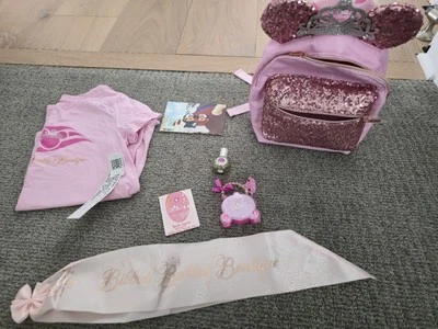 迪士尼邮轮 DCL Bibbidi Bobbidi 精品背包/腰带/项链/衬衫 批量 — 第 1/4 张图片