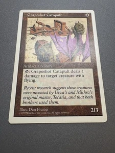 Grapeshot Catapult 5th Edition Magic The Gathering 1997 MTG HP - Picture 1 of 16