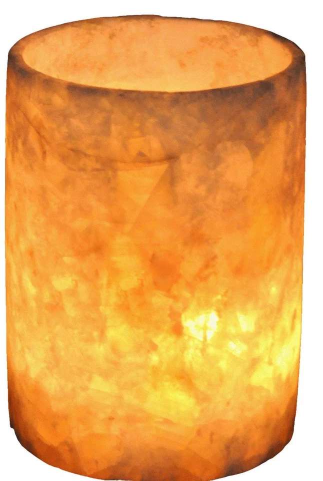 Candelabro individual de alabastro blanco - Tealight egipcio y velas votivas H... Foto 1 de 3