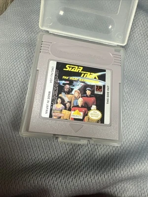 Star Trek: The Next Generation (Nintendo Game Boy, 1993) Tested Authentic Cart - Image 1 of 3