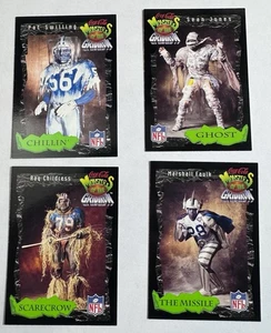 Coca Cola Monsters of the Gridiron Lot of 4 Cards 10 - 13 - Picture 1 of 2