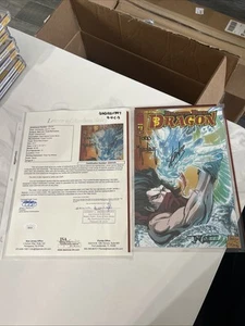 Blood Red Dragon #1 Stan Lee and Todd McFarlane Rare JSA LETTER SIGNED AUTO - Picture 1 of 7