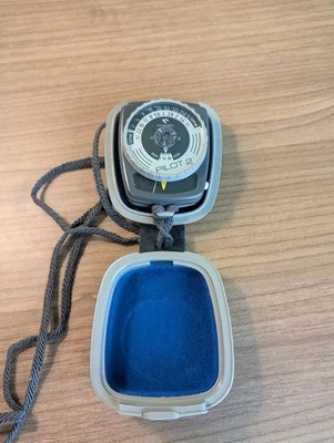 Medidor de luz vintage Gossen Pilot 2 - probado y funcional, con estuche original Foto 1 de 4