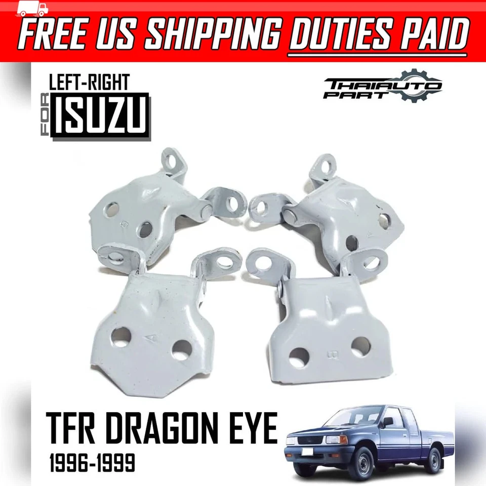 DOOR HINGE AXIS JOINT UPPER LOWER LEFT RIGHT 96-99 ISUZU TF FASTER RODEO PICKUP - Imagem 1 de 4