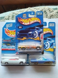 Hot Wheels Main Line 64 Lincoln Continental LOT OF 3 - Picture 1 of 1