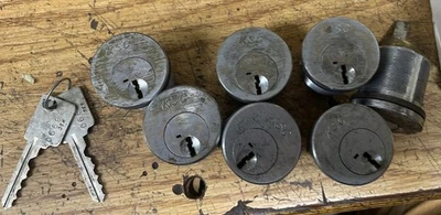 U Change Rim And 5 Mortise Lock 2 Keys Work High Security Key Locksport Rekey - Image 1 of 4