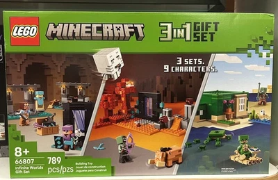 Lego Minecraft 66807 Infinite World’s Gift Set Nuevo Listo para Enviar Foto 1 de 2
