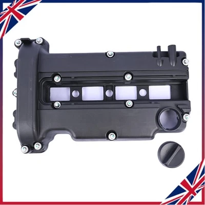 Rocker Valve Cover for Vauxhall Agila Astra Corsa Combo Meriva Tigra Opel Adam - Image 1 of 4