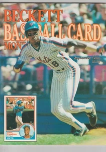DARRYL STRAWBERRY BECKETT MAGAZIN SEPT 1988 BASEBALL KARTE PREISFÜHRER METS #42 - Bild 1 von 2