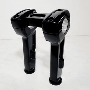 OEM Harley-Davidson 2024 CVO Road Glide Black FLTRSE Handlebar Risers Clamp Set - Foto 1 di 12